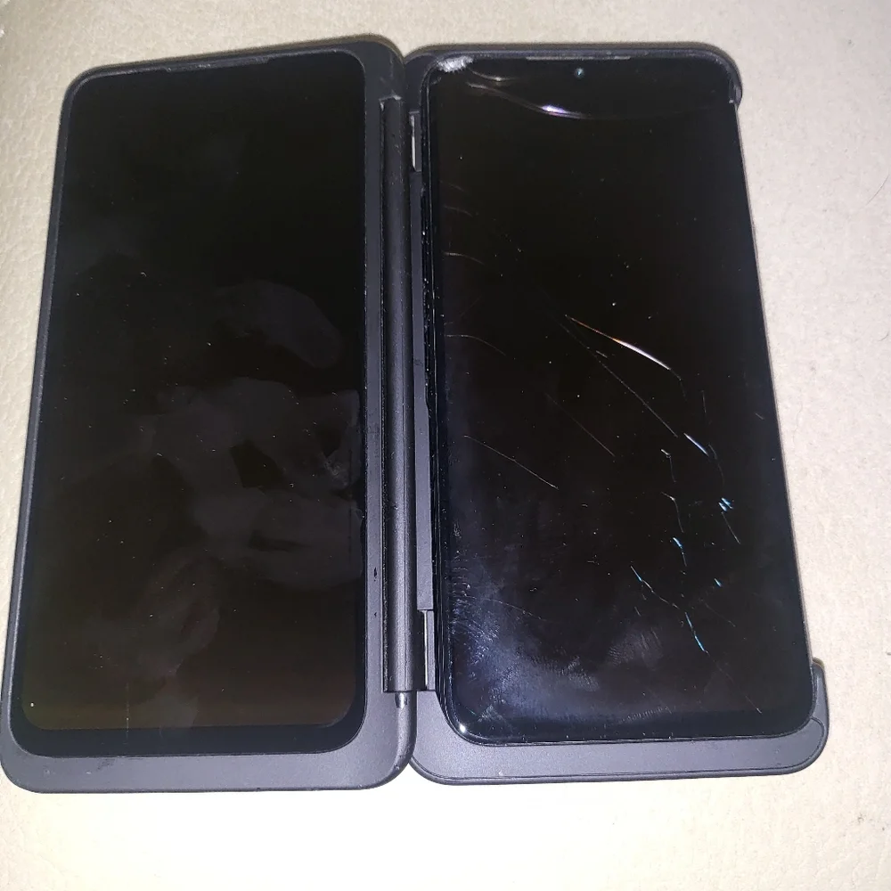 LG g8x flip phone